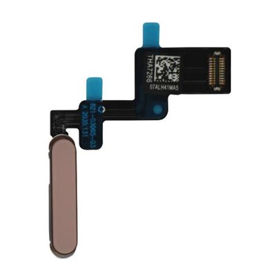 Best Shopper - Replacement Power Button On/Off Flex Cable with Home Button Compatible with iPad Air 4 10.9" (2020) 4th Gen - Rose Gold
