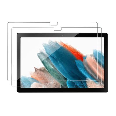 UPONEW [2 Pack Tablet Tempered Glass Screen Protector Frontier Protective Protector for Samsung Galaxy Tab A8 10.5 2021 SM-X200/X205/X207