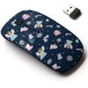 2.4G Wireless Mouse with Cute Pattern Design for All Laptops and Desktops with Nano Receiver - Christmas Angel Mittens view 1