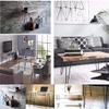 ACUIPP 4 Modern Style Hairpin Table Legs 2 Rod / 3 Rod Iron Desk Legs - with Floor Mat Black/2Rods/24In view 4