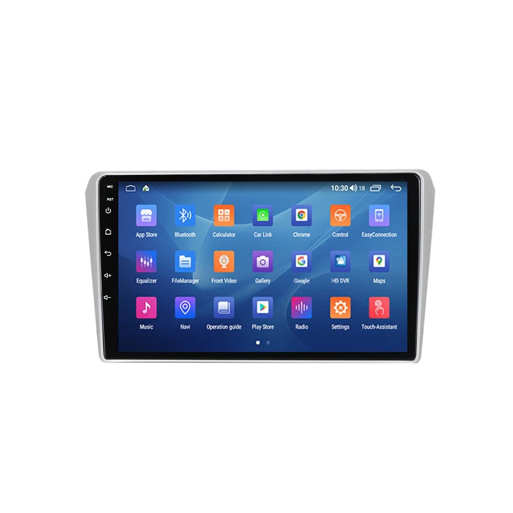 WDXSFR Double Din Android 10.0 Car Stereo with GPS 9 Inch Car Radio Touch Screen Head Unit for Toyota Avensis T250 2 II 2002-2008 Support Backup Camera/Navigation/WiFi/Mirror Link,Octa core,4G+64G