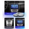 WDXSFR Double Din Android 10.0 Car Stereo with GPS 9 Inch Car Radio Touch Screen Head Unit for Toyota Avensis T250 2 II 2002-2008 Support Backup Camera/Navigation/WiFi/Mirror Link,Octa core,4G+64G view 2