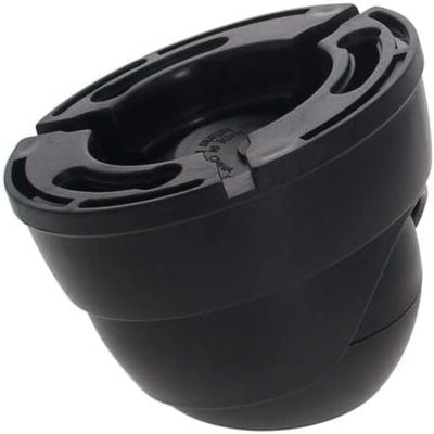 Aicosineg Fake Security Camera Dummy Dome CCTV No Induction for Home Outdoor Indoor Black 2Pcs