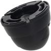 Aicosineg Fake Security Camera Dummy Dome CCTV No Induction for Home Outdoor Indoor Black 2Pcs view 1