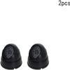 Aicosineg Fake Security Camera Dummy Dome CCTV No Induction for Home Outdoor Indoor Black 2Pcs view 3