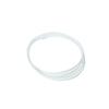 1m/3.28ft PET Braid Cable Sleeving Flexible Wire Mesh Sleeve White,Aicosineg view 2
