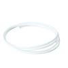 1m/3.28ft PET Braid Cable Sleeving Flexible Wire Mesh Sleeve White,Aicosineg view 4