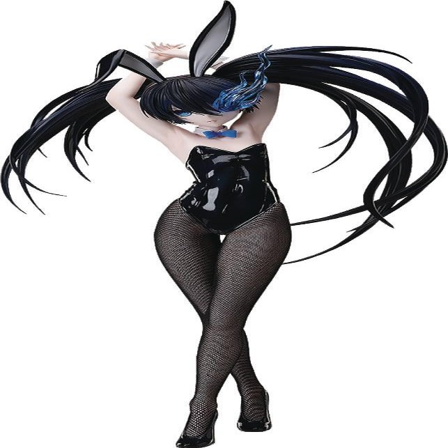 FREEing Black Rock Shooter (Bunny Ver.) 1:4 Scale PVC Figure