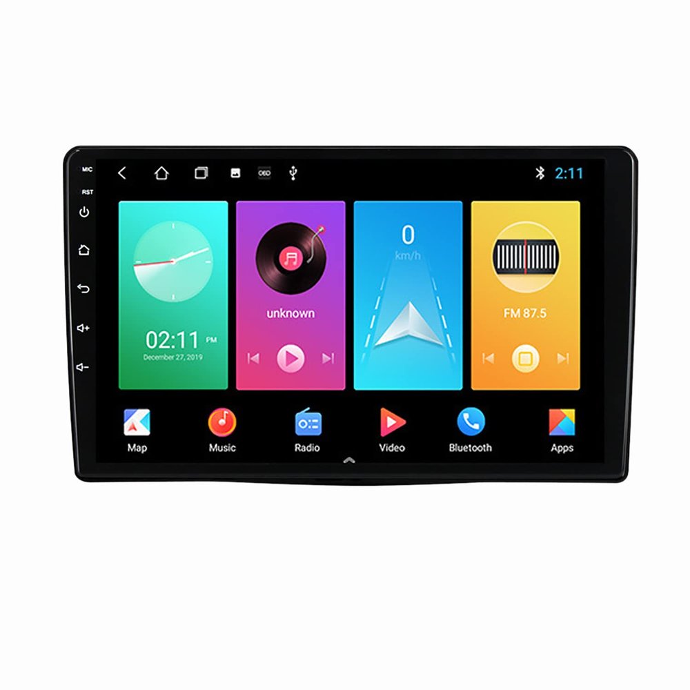 for Fiat 500L 2012-2017 Android 11 Car Stereo 2 Din 9''Touch Screen Car Multimedia Player Autoradio with Navigation GPS//Bluetooth/WiFi/SWC/Mirror Link/Backup Camera,M150s/2+32g
