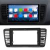 Navigation Panel Frame, 9inch Car Fascia Navigation Panel Frame Replacement for Outback 20042009 view 2