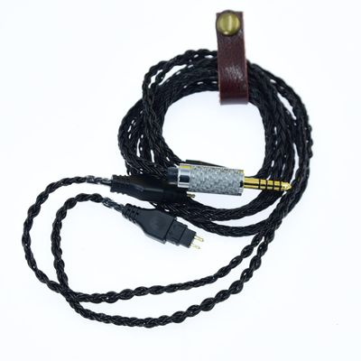 4.4 Balance 4.4mm Replacement Audio Upgrade ofc Cable for Sennheiser hdxx HD650, HD600, HD580, HD660S, Massdrop HD6XX Headphones with Lossless Player (1.2m(3.94ft), Black)