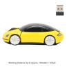 ASHATA Car Mouse 2.4Ghz Cool Sports 3D Car Computer Mouse 1600 DPI Cordless Office School Home Travel Mice with USB Receiver for PC Laptop Notebook Computer Gift Yellow view 3
