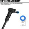 150W Laptop Charger for HP Victus 15 16 Zbook 15 G3 G4 G5 15v G5 Power 15 G9 Create G7 ZBook Fury 15 G7 G8 Envy 15 16, Spectre x360 Pavilion 17 OMEN 15 17, 7.7A AC Adapter Charger view 4
