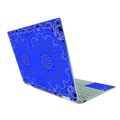MightySkins Skin Compatible with HP Pavilion x360 14" (2021) - Blue Bandana | Protective, Durable, and Unique Vinyl Decal wrap Cover | Easy to Apply, Remove, and Change Styles | Made in The USA