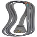 09726ME 6 ft. Gray Power Supply Replacement Cord