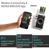Fujifilm Instax Mini EVO Hybrid Black Instant Camera Bundle with 2X Mini Twin Pack Instant Film view 3