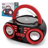 PYLE CD Player Portable, CD Players for Home, Portable CD Player, 50W Max Power, Bluetooth, USB, AUX, AM/FM Radio, Top-Loading, Includes AC/DC Power Cord, LED Display, 3+ Hr Battery Life view 1