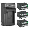 Kastar 3-Pack SB-L480 Battery and AC Wall Charger Replacement for Mamiya Leaf AFi-II 6, Mamiya Leaf AFi-II 7, Mamiya Leaf AFi-II 10, Mamiya Leaf Aptus-II 5, Mamiya Leaf Aptus-II 6 Medium Format Camera view 1