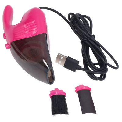 HEEPDD USB Handheld Keyboard Vacuum Cleaner, Mini Portable Desktop Dust Cleaner with Powerful Suction for Car Interior, Drawers, Crevices