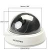 Aicosineg Fake Security Camera Dummy Dome CCTV for Home Outdoor Indoor White 1Pcs view 2