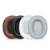 SR50BT Earpads Replacement Protein Leather Ear Pads Cushions Cover Repair Parts Compatible with Audio-Technica ATH-SR50BT DSR7BT S700BT WS770IS Wireless Over-Ear Headphones (White) view 2