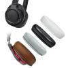 SR50BT Earpads Replacement Protein Leather Ear Pads Cushions Cover Repair Parts Compatible with Audio-Technica ATH-SR50BT DSR7BT S700BT WS770IS Wireless Over-Ear Headphones (White) view 3