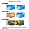 CKLau 2 Port USB 3.0 Dual Monitor KVM Switch Displayport 1.4 8K@30Hz 4K@144Hz, Display Port KVM Switch 2 Monitors with Audio, All Input and Output Cables Supports Hotkey Function view 3