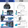 LoDrid Large Professional Cleaning Caddy with Detachable Divider, Totem view 2