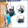 LoDrid Large Professional Cleaning Caddy with Detachable Divider, Black view 3