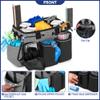 LoDrid Large Professional Cleaning Caddy with Detachable Divider, Black view 4
