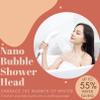Japanese Shower Head with High-Density Micro Bubbles (White Shower Head) ABS Material | Moisturizing & Heat Retention, Gentle Water Pressure, Built-in Permanent Micro Bubble Generator by AQUA BULLE view 3