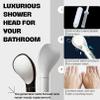 Japanese Micro Bubble Shower Head (Black)  ABS Material | Gentle Spray Feel, Built-in Micro Bubble Generator | AQUA BULLE view 3