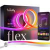 Twinkly Flex 10ft, LED Tube Multicolor, RGB LED Strip Flexible, Compatible with Alexa and Google Home, Gaming Lights, 16 M+ Colors, USB C Power, App Mapping, White Wire view 1