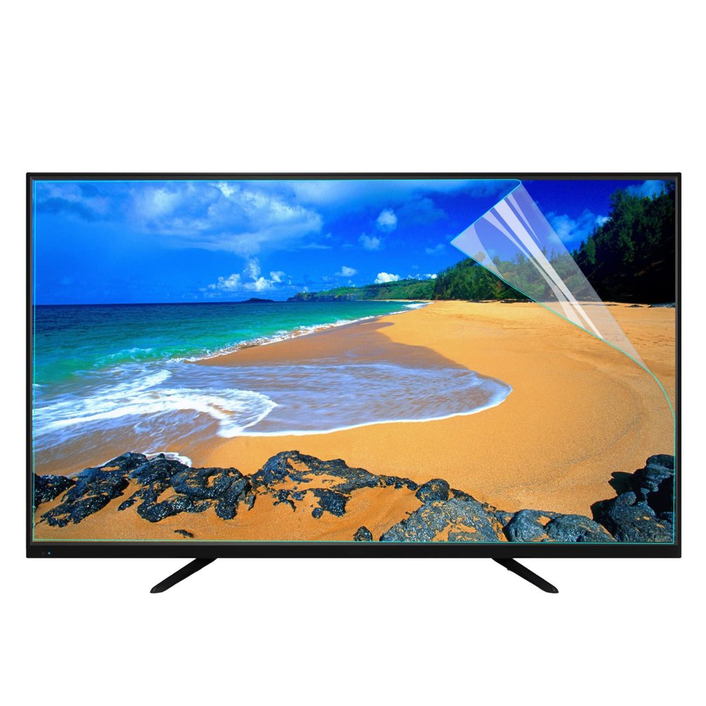 JFGH 32-75 Inch TV Screen Protector, Matte Anti-Reflection TV Screen Film Anti Blue Light Eye Protective Ultra-Clear Film Relieve Eye Strain / 49in 1075x604mm