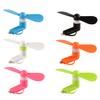 Gfytdxe Mini Cell Phone Fan - Colorful and Powerful 2-in-1 Fan Compatible for iPhone, iPad, Android Smartphone,Tablet - Cell Phone Summer Accessories - (6-Pack) view 1