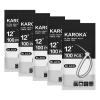 Zip Ties Heavy Duty 12 inch with 120 Pounds Tensile Strength, Black Heavy Duty Cable ties, 500 Pieces,by Karoka view 1