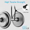 Zip Ties Heavy Duty 12 inch with 120 Pounds Tensile Strength, Black Heavy Duty Cable ties, 500 Pieces,by Karoka view 3