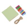 Andoer 3 Photo Picture Wall Hang Frame Clip Clamp String Rope 3 in 1 Compatible with Fujifilm Instax Mini8 Camera Accessories view 1