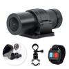 VSYSTO WiFi Helmet Camera with Remote Control for Bicycle Motorcycle, HD 1080P Waterproof 150 Wide Angle Lens Starlight Night Vision Bike Dash Camera Action Camera, G-sensor(Single Camea and Bracket) view 1