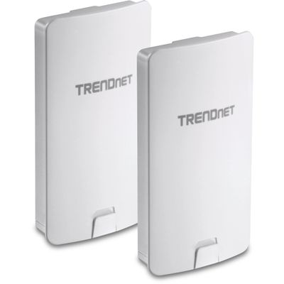 TRENDnet 14 DBI WiFi AC867 Outdoor Poe Preconfigured Point-to-Point Bridge Kit, 4 DBI Directional Antennas, for Point-to-Point WiFi Bridging Applications, 5GHz, AC867, TEW-840APBO2K CA