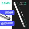 RAIGEN Helium Miner 5.8dbi Antenna LoRa 915 MHz Outdoor Lightning Arrestor Omni-Directional HNT Hotspot for Nebra, RAK, Bobcat, Syncrob, and Sensecap [Cables Sold Separately] (5.8 dbi) view 4