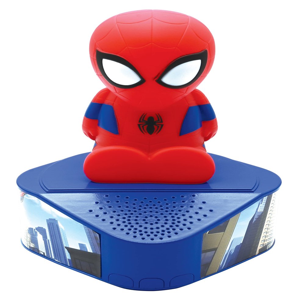 Lexibook Spider-Man Speaker Light Shape Bluetooth 5.0 USB Type-C Port BTD80SP