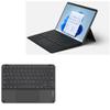 BoxWave Keyboard Compatible with Microsoft Surface Pro 8 - SlimKeys Bluetooth Keyboard with Trackpad, Portable Slim TouchPad - Jet Black view 1
