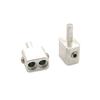 Pair of Aluminum Dual 8 Gauge to Single 8 car Audio Dual Speaker Gauge Amplifier -Four Stainless Steel Screws view 2