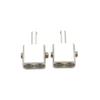 Pair of Aluminum Dual 8 Gauge to Single 8 car Audio Dual Speaker Gauge Amplifier -Four Stainless Steel Screws view 3