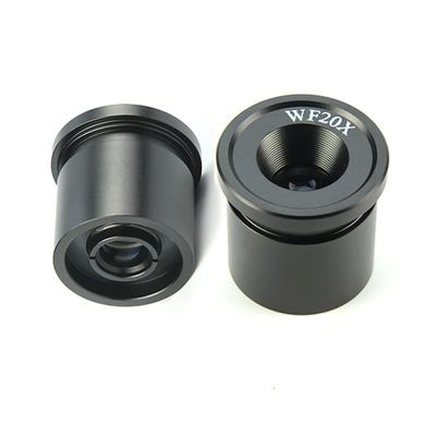 Lab Microscope Slides 2 PCS WF20X/10mm Stereo Microscope Eyepiece Optical Lens with Mounting Size 30.5mm Microscope Parts
