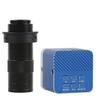ZTBH Microscope Accessories Kit 24MP 4K Industrial Video Microscope Camera 100X 130X 180X 300X 200X 500X Zoom C Mount Lens Microscope Slides (Color : with 130X Lens) view 1