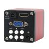ZTBH Microscope Accessories Kit 14MP 1080P HDMI Video Microscope Camera 56 LED Light 130X Adjustable Zoom C Mount Lens Microscope Slides (Color : C) view 3