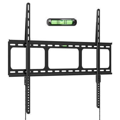 Joy Seeker Ultra Slim Fixed Wall Mount, 0.63" Low Profile TV Mount Bracket for 42"-100" LED/LCD/Plasma Flat Screens, Fits VESA Up to 800x600mm, 220lbs Capacity, Easy Assembly Space Saver