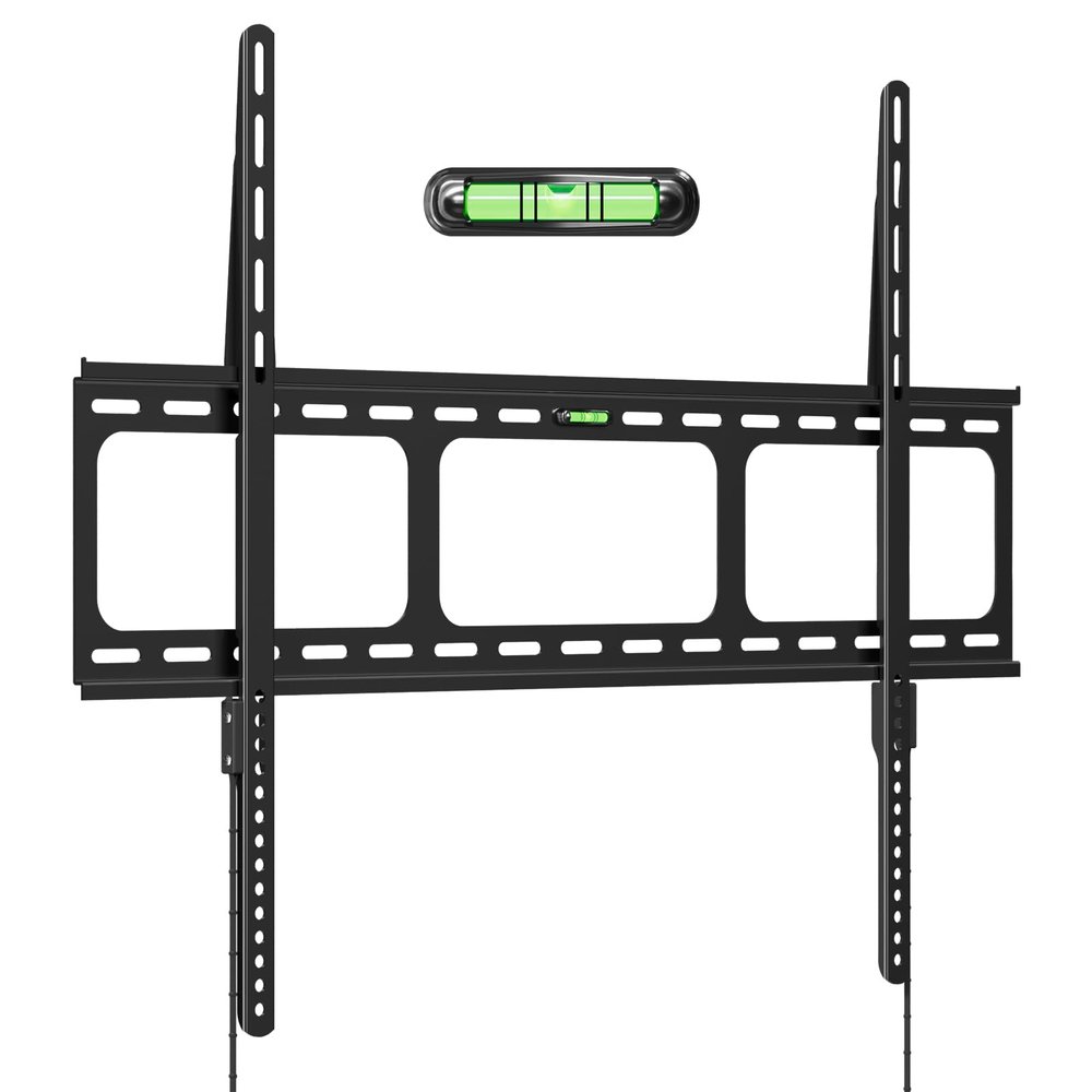Joy Seeker Ultra Slim Fixed Wall Mount, 0.63" Low Profile TV Mount Bracket for 42"-100" LED/LCD/Plasma Flat Screens, Fits VESA Up to 800x600mm, 220lbs Capacity, Easy Assembly Space Saver